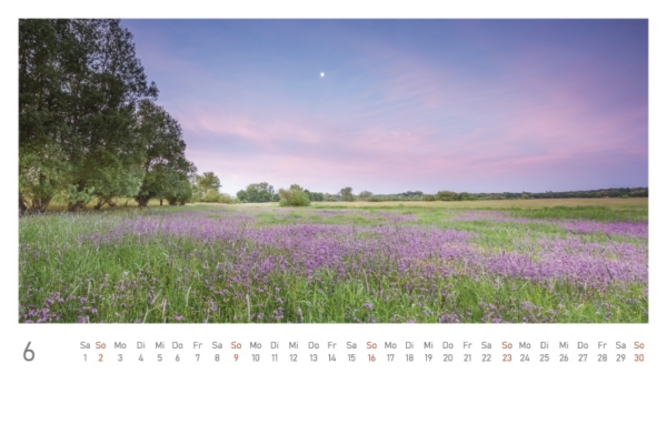naturbilder 2024 - Postkartenkalender mit Fuß – Bild 8